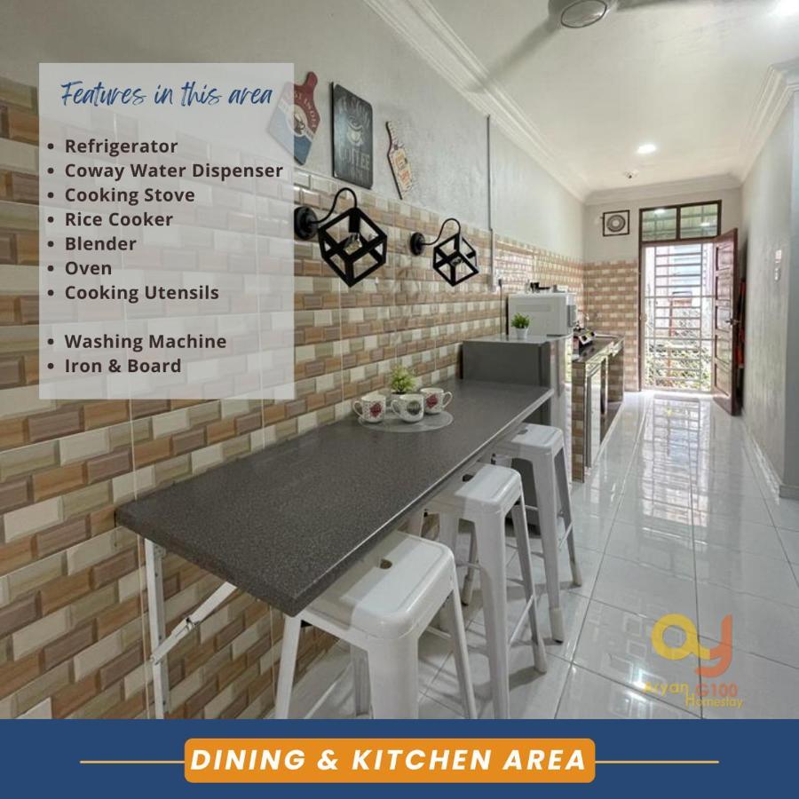 Aryan G100 Homestay Kampung Kuala Besut Exterior foto